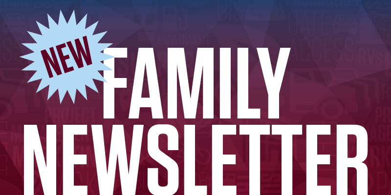 New Transportation Services Family Newsletter