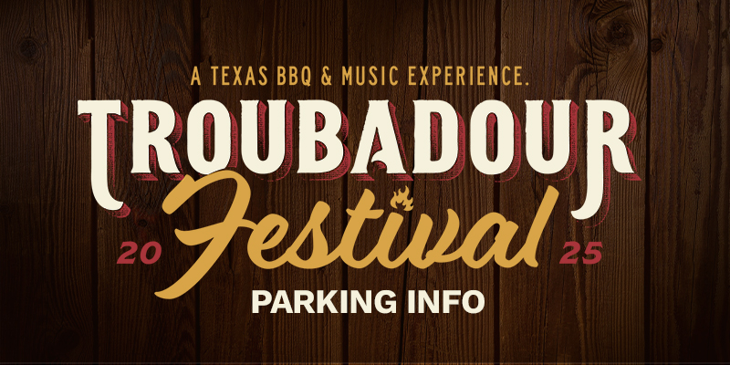 Troubadour Festival Parking